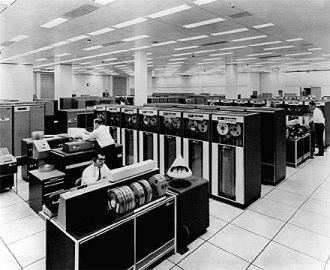 Mainframe computers occupied a lot of space