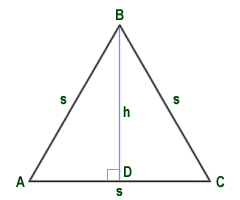 Triangle ABC is an equilateral triangle