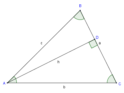 Line segment AD is perpendicular to line a