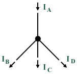 A node (or junction) in a circuit