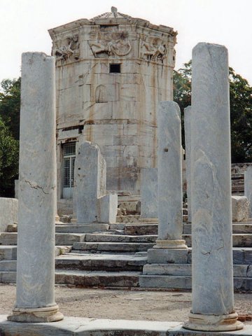 The Tower of the Winds in Athens (picture credit: Alun Salt)