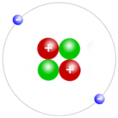 Protons and electrons carry equal but opposite charge