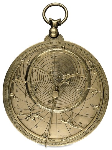 The Chaucer astrolabe - copyright Trustees of the British Museum