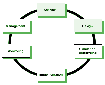 The network development life cycle