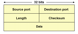 The UDP packet format