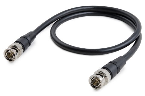 Coaxial cables carry RF satellite and cable TV signals
