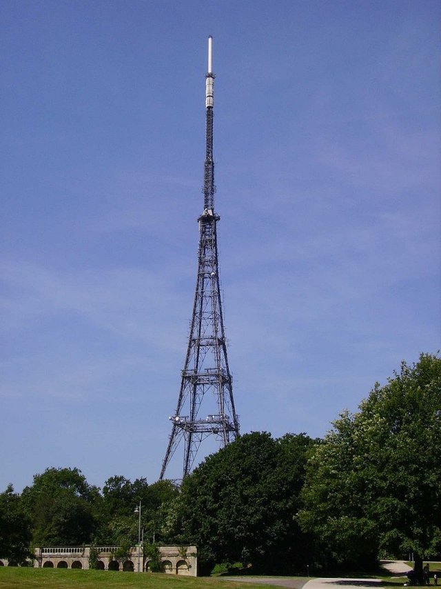 The Crystal Palace transmitting station mast