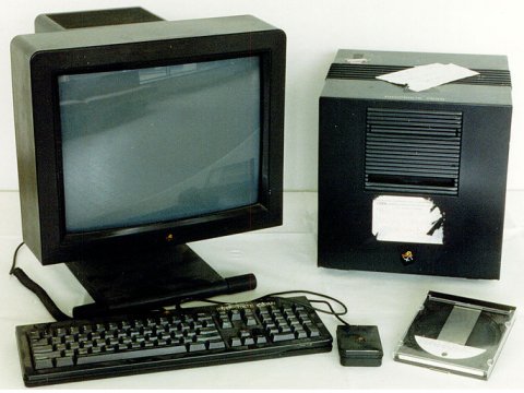 This NeXT computer was the world's first web server