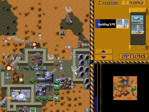 Dune II screenshot