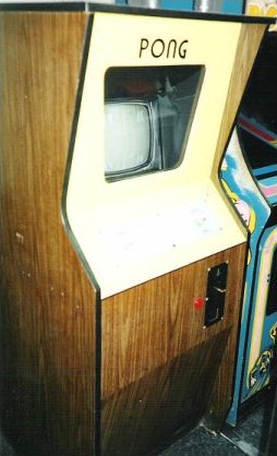 One of the original PONG machines (1972)