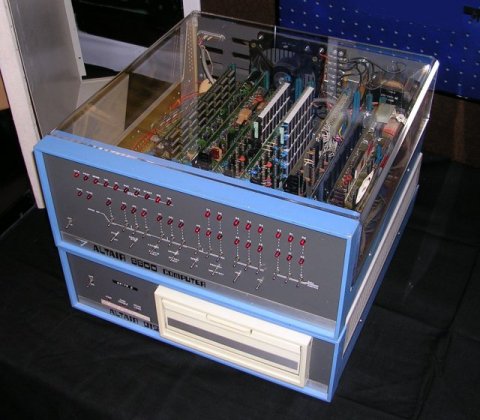 The Altair 8800 personal computer
