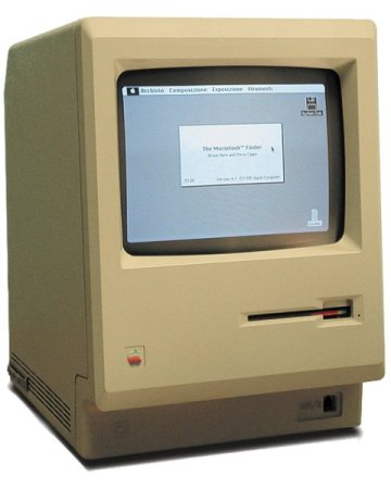 The original Macintosh personal computer