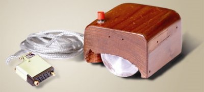 Egelbart's original two-wheeled mouse