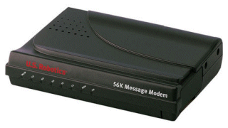 External fax modem