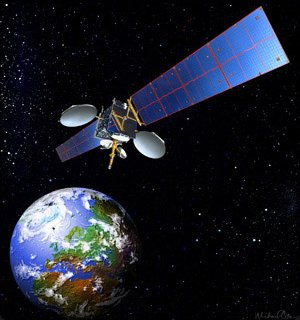 The Astra 1H geostationary satellite